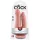 King Cock - dubbel dildo voor dubbele penetratie - realistisch - huidskleur