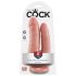 King Cock Dubbele Penetrator - levensechte dubbele dildo (natuurlijk)