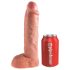 King Cock Strap-on 10 - holle strap-on dildo 25cm