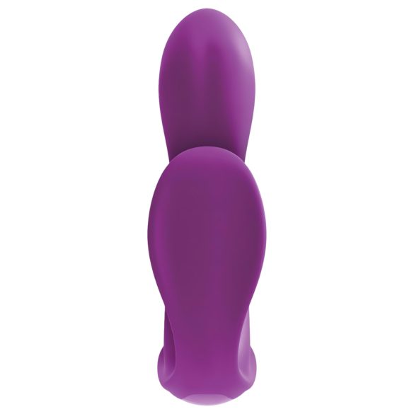 3Some totale extase - oplaadbare, radiografische drievoudige vibrator (paars)