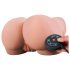 PDX Elite Milk Me Silly - vibrerende torso masturbator (naturel)