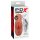 PDX Double Stroker - 2in1 realistische masturbator (donker natuurlijk)