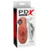 PDX - dubbele masturbator - 2-in-1 levensecht - donker huidkleur