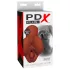 PDX Pick Your Pleasure - 2-in-1 realistische masturbator (bruin)