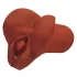 PDX Pick Your Pleasure - 2-in-1 realistische masturbator (bruin)