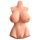 PDX Perfect 10 - Grote Borst Torso Masturbator (Naturel)