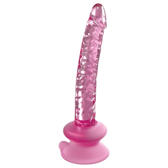 Icicles No. 86 - glazen dildo met penisvorm - roze