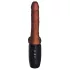King Cock Plus 7,5 - dildo vibrator met ballen - bruin
