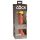 King Cock Elite 6 - realistische dildo met zuignap (15 cm) - donkerkleurig
