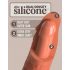 King Cock Elite 6 - dildo met zuignap - realistisch - 15cm - donker
