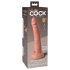 King Cock Elite 7" - levena zuignap dildo (18cm) - natuurgetrouw