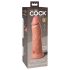 King Cock Elite 8 - realistische dildo met zuignap - 20cm - huidskleur
