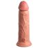 King Cock Elite 8 - realistische dildo met zuignap - 20cm - huidskleur