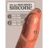 King Cock Elite 8 - dildo met zuignap - 20cm - donker huidskleur