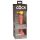 King Cock Elite 6 - zuignap vibrator (15cm) - huidkleur