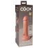 King Cock Elite 6 - Levensechte Vibrator 15cm (Donker Natuur)