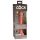 King Cock Elite 7 - zuignap, draadloze vibrator 18cm - huidkleurig