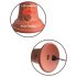 King Cock Elite 8 - levensechte vibrator 20cm (donker natuurlijk)