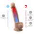 Body Dock - G-punt dildo met harnas - siliconen - 7 inch - opzetbaar