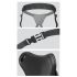 Body Dock OG - Oplaadbare Strap-On met Zuignap (zwart)