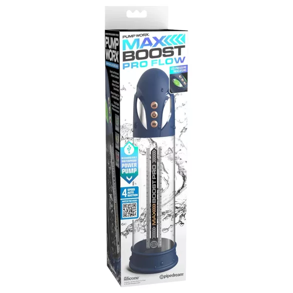 Pump Worx - automatische penispomp - blauw