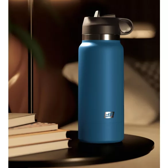 PDX - Fuck Flask Private Pleaser - kunstvagina in een fles (blauw-bruin)