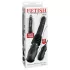 Fetish - duw‑vibrator (zwart)