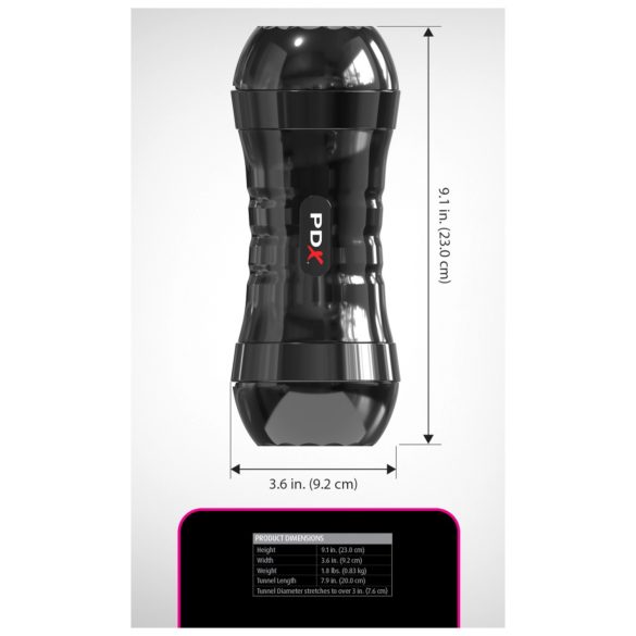 PDX Extreme - masturbator - realistische vagina - XXL naturel