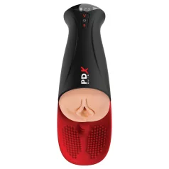   PDX Elite Fuck-O-Mat Pro XL - gestimuleerde zuigende vibrerende masturbator (zwart)