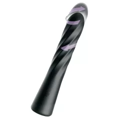  Anal Fantasy Twist Ecstasy - roterende-stotende anaal vibrator (zwart)