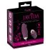 Javida - draadloze, pulserende vibratie-ei (paars)