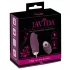 Javida - vibrerend eitje met afstandsbediening - pulserend - paars