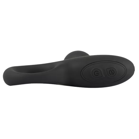 Black Velvets - anaal vibrator met kralletjes - zwart