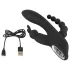 SMILE Triple - vibrator met 3 armen - oplaadbaar en waterdicht - zwart