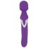 Javida Wand & Pearl - 2-in-1 Massage Vibrator (paars)