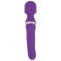 Javida Wand & Pearl - 2-in-1 Massage Vibrator (paars)