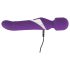 Javida Wand & Pearl - 2-in-1 Massage Vibrator (paars)