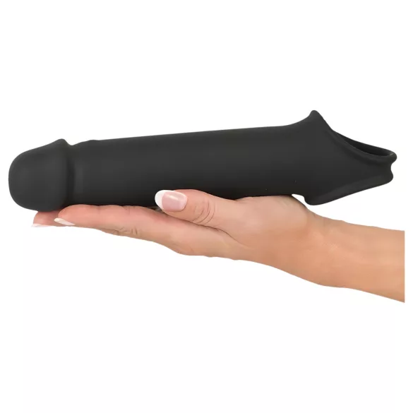 Rebel - vibrerende penis sleeve - oplaadbaar met afstandsbediening - zwart