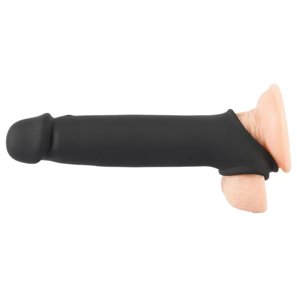 Rebel - vibrerende penis sleeve - oplaadbaar met afstandsbediening - zwart