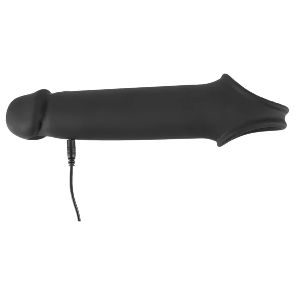 Rebel - vibrerende penis sleeve - oplaadbaar met afstandsbediening - zwart
