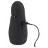 Rebel - Oplaadbare Waterdichte Eikelvibrator (Zwart)