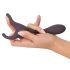 Couples Choice - oplaadbare duo vibrator met radio (paars)