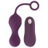 SMILE RC Liefdesballen - oplaadbaar vibro-ei met afstandsbediening (paars)