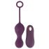 SMILE RC Liefdesballen - oplaadbaar vibro-ei met afstandsbediening (paars)
