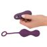 SMILE RC Liefdesballen - oplaadbaar vibro-ei met afstandsbediening (paars)