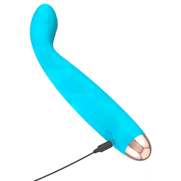 Cuties Mini - G-spot vibrator - oplaadbaar, waterdicht - turquoise