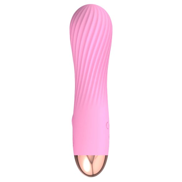 Cuties Mini - oplaadbare waterdichte spiraal vibrator - roze
