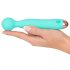 Cuties Mini Wand - oplaadbare, waterdichte massager (groen)