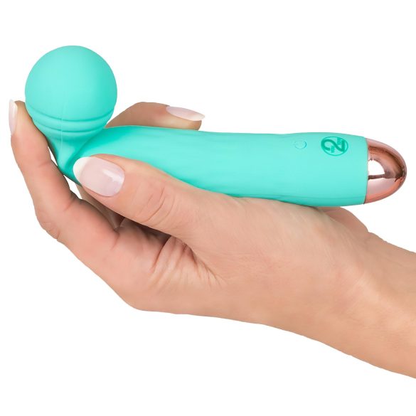 Cuties Mini Wand - oplaadbare, waterdichte massagetrilstaaf (groen)