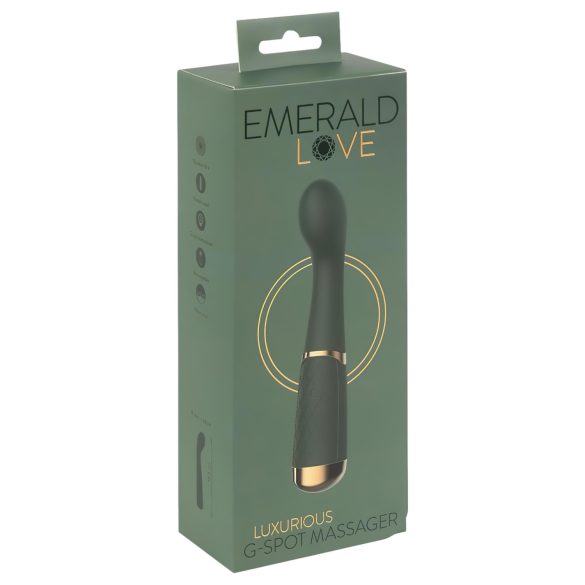Emerald Love - G-spot vibrator - oplaadbaar waterdicht - groen